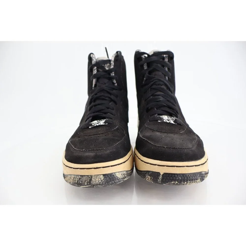Nike Air Force 1 High '07 Mid Youth Size 7 Black Sneakers Basketball Shoes